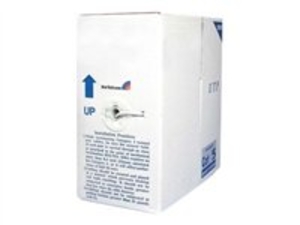 StarTech.com Roll of White CMR Cat5e Solid UTP Bulk Cable - bulk cable - 305 m - white