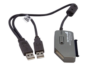 StarTech.com SATA USB Adapter Cable with Power Adapter - storage controller - SATA 1.5Gb/s - USB 2.0