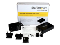 StarTech.com SDI to HDMI Converter - 3G SDI to HDMI Adapter with SDI Loop Through Output - SDI to HDMI Audio/Video Adapter - 755ft (230m) (SDI2HD) - video converter - black