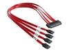 StarTech.com Serial Attached SCSI SAS Cable - SFF-8484 to 4x SATA - SATA / SAS cable - 50 cm