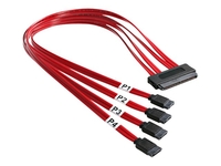 StarTech.com Serial Attached SCSI SAS Cable - SFF-8484 to 4x SATA - SATA / SAS cable - 50 cm