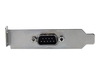 StarTech.com Serial to 10 Pin IDC Header LP Slot Plate - serial adapter - 22.9 cm