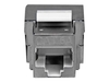 StarTech.com Shielded Cat 6a Keystone Jack - RJ45 Ethernet Cat6a Wall Jack White - 110 Type - RJ45 (F) to 110 Punch Down Shielded (C6AKEY110WH) - modular insert