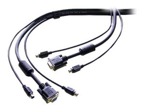 StarTech.com Universal KVM Switch Cable keyboard / video / mouse (KVM) cable - 10.7 m