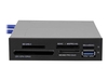 StarTech.com USB 3.0 Internal Multi-Card Reader with UHS-II Support - SecureDigital/Micro SD/Memory Stick/Compact Flash Memory Card Reader (35FCREADBU3) - card reader - USB 3.0