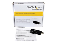 StarTech.com USB 3.0 Multimedia Memory Card Reader - Portable SDHC MicroSD Card Reader - External USB Flash Card Reader (FCREADMICRO3) - card reader - USB 3.0