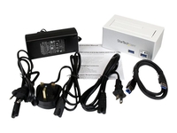 StarTech.com USB 3.0 SATA HDD Docking Station w/ Fast Charge USB Hub & UASP - storage controller - SATA 6Gb/s - USB 3.0