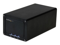 StarTech.com USB 3.1 (10Gbps) External Enclosure for 2.5" SATA Hard Drives - RAID - 2-Bay USB Type-C Hard Drive Enclosure (S252BU313R) - storage enclosure - SATA 6Gb/s - USB 3.1 (Gen 2)