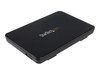 StarTech.com USB 3.1 (10Gbps) Tool-free Enclosure for 2.5" SATA Drives - Ultra-fast,  Portable Data Storage - Lightweight Plastic (S251BPU313) - storage enclosure - SATA 6Gb/s - USB 3.1 (Gen 2)