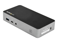 StarTech.com USB-C Dock,  Dual Monitor 1080p HDMI Laptop Docking Station,  60W Power Delivery,  1x USB-C,  3x USB-A,  Ethernet,  Dual HDMI Video Display USB 3.1 Gen 1 Type-C Dock,  Mac & Windows - 60W PD With Charging (DK30CHHPDUK) - docking station - USB-C 3.1 
