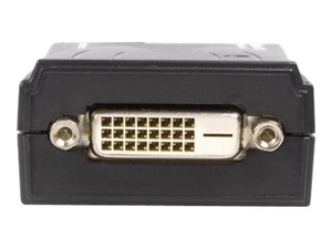 StarTech.com USB DVI External Dual or Multi Monitor Video Adapter external video adapter - DisplayLink DL-165 - 16 MB - black
