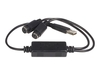StarTech.com USB to PS/2 Adapter for Keyboard and Mouse - Keyboard / mouse adapter - USB - USBPS2PC - keyboard / mouse adapter - USB