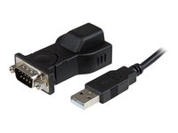 StarTech.com USB to Serial Adapter - Detachable 6 ft USB A-B Cable - Prolific PL-2303 - USB to RS232 Adapter Cable (ICUSB232D) - serial adapter