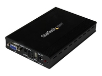 StarTech.com VGA to HDMI Converter - Analog VGA to digital HDMI Scaler with Audio - 1920x1200 (VGA2HDPRO2) - video converter - black