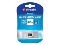 Verbatim - flash memory card - 32 GB - microSDHC