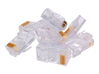 Videk Connector RJ45 Plug Cat5e UTP Solid / Stranded 50 pack - network connector