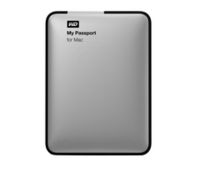 WD My Passport Portable Hard Drive for Mac - 1 TB,  Silver