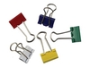 Whitecroft Essentials - foldback clip - 19 mm - assorted colours - pack of 50