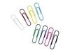 Whitecroft Essentials Large - paper clips - 32 mm - assorted colours - pack of 10 x 100