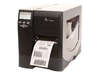 Zebra RZ400 - Label printer - monochrome - direct thermal / thermal transfer - Roll (11.4 cm) - 203 dpi - up to 254 mm/sec - parallel,  USB,  LAN,  serial