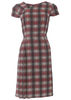 Red Jessica Drape Dress