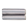 Christy Carnival Stripe Towels Grey Bath Towel