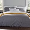 Christy Diamond Duvet Bedding Set Charcoal King