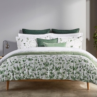Christy Leaf Fronds Duvet Set Double