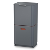 Joseph Joseph Compact 40L Waste & Recycling Bin Graphite