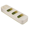 Joseph Joseph DrawerStore Compact Cutlery Organiser White/Green