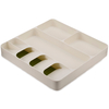 Joseph Joseph DrawerStore Cutlery Utensil and Gadget Organiser White/Green