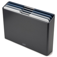 Joseph Joseph Folio 4-piece Regular Chopping Board Set Graphite