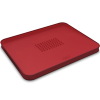 Joseph Joseph Large Cut & Carve Plus Chopping Board Red