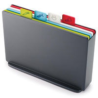 Joseph Joseph Large Index Chopping Board Set Graphite