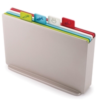 Joseph Joseph Regular Index Chopping Board Set Silver