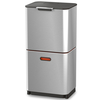 Joseph Joseph Totem Max 60L Waste & Recycling Bin Stainless Steel