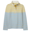 Joules Saunton Classic Sweatshirt Gold Cream Blue Stripe Cream 8