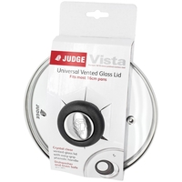 Judge Vista Glass Lid 16cm