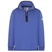 Lazy Jacks Mens LJ40 Supersoft Plain Sweatshirt Bright Blue Small