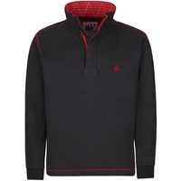 Lazy Jacks Mens LJ40 Supersoft Plain Sweatshirt Charcoal Small