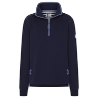 Lazy Jacks Womens LJ3 Super Soft Plain Sweatshirt Marine XL