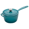 Le Creuset 18cm Cast Iron Saucepan Teal