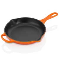 Le Creuset 23cm Signature Frying Pan With Metal Handle Volcanic