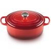 Le Creuset 29cm Cast Iron Oval Casserole Cerise