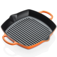 Le Creuset 30cm Deep Square Grill Volcanic