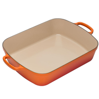 Le Creuset 37cm Rectangular Roaster Volcanic