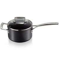 Le Creuset Toughened Non-Stick 2020 Saucepan With Glass Lid 16cm