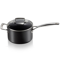 Le Creuset Toughened Non-Stick 2020 Saucepan With Glass Lid 18cm