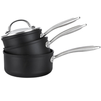 Prestige Scratch Guard 3 Piece Saucepan Set