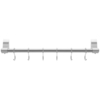 Stellar Stainless Steel Hanging Rack 6 Hooks